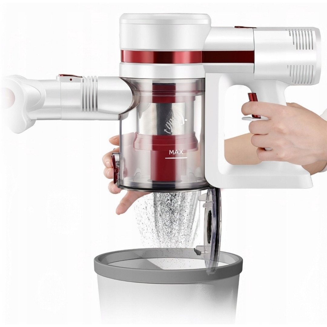 Aspirator vertical alimentat cu baterie 380W 29.6J Powermat