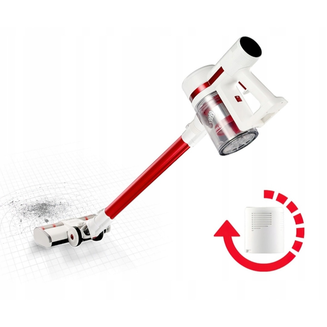 Aspirator vertical alimentat cu baterie 380W 29.6J Powermat