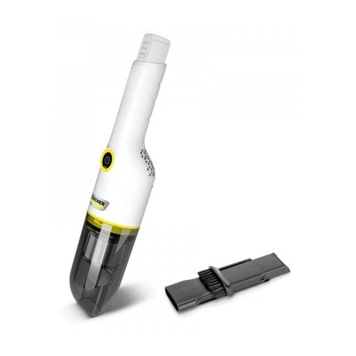 Aspirator de Mana KARCHER CVH 2 CVH24BAT, 4.2V, Autonomie Maxima 10 min, Motor BLDC, Alb-Negru