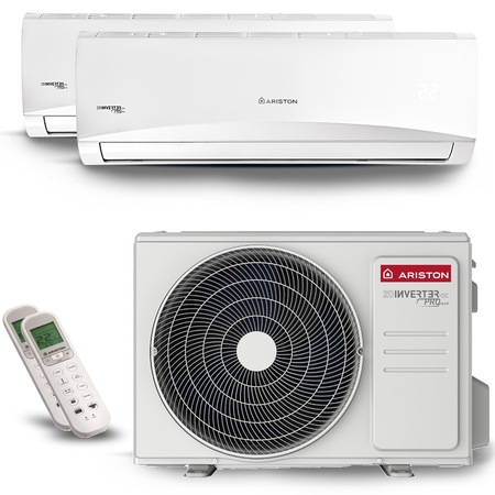 Aparat de aer conditionat multisplit Ariston 2 x 9000 BTU, Prios 55 dual XD0