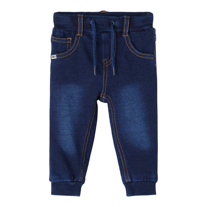 Pantaloni bebelusi aspect denim baieti - Name It Romeo 5672