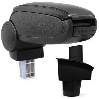 Cotiera VW Passat B6 3C (2005-2010) - Cotiera auto aVr - negru piele ecologica Cotiera VW Passat B6 3C (2005-2010) - Cotiera auto aVr - negru piele ecologica