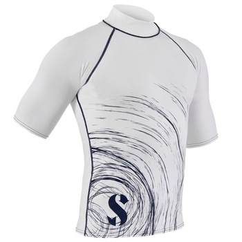 Tricou scurt Scubapro - CIRCLE, Barbati, Alb, M Tricou scurt Scubapro - CIRCLE, Barbati, Alb, M