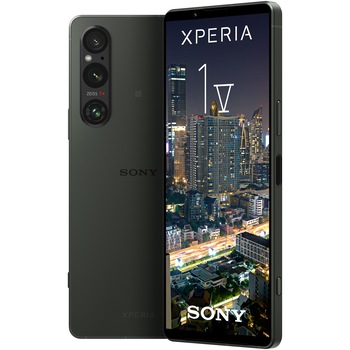 Telefon mobil Sony Xperia 1 V, Dual SIM, 12GB RAM, 256GB, 5G, Verde