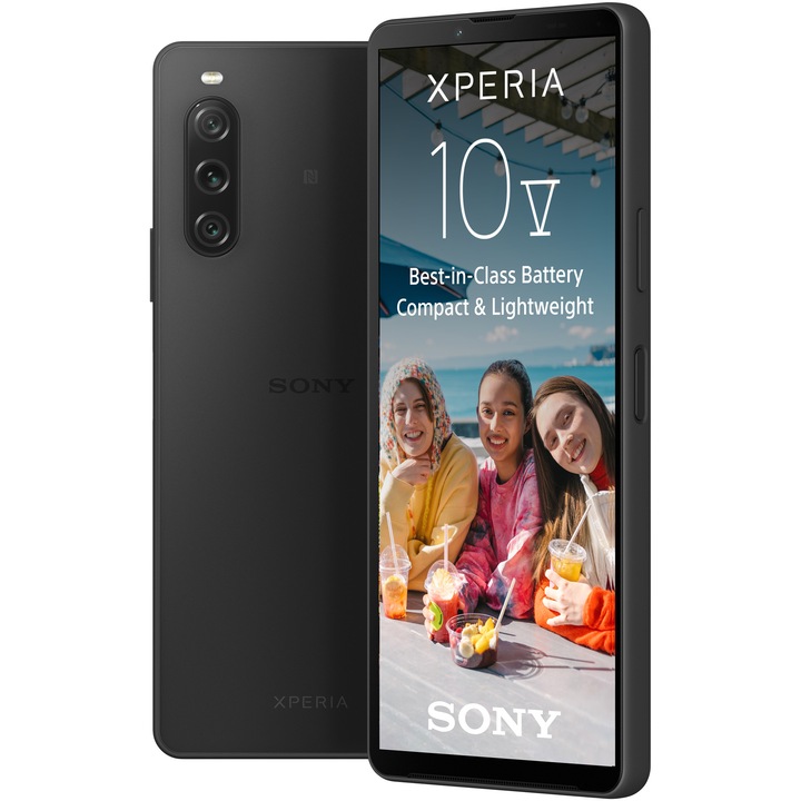 Смартфон Sony Xperia 10 V, Dual SIM, 128GB, 6GB RAM, 5G, Black