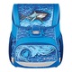 Ghiozdan neechipat Herlitz Loop, dimensiune 37 x 31 x 22 cm, motiv Blue Shark