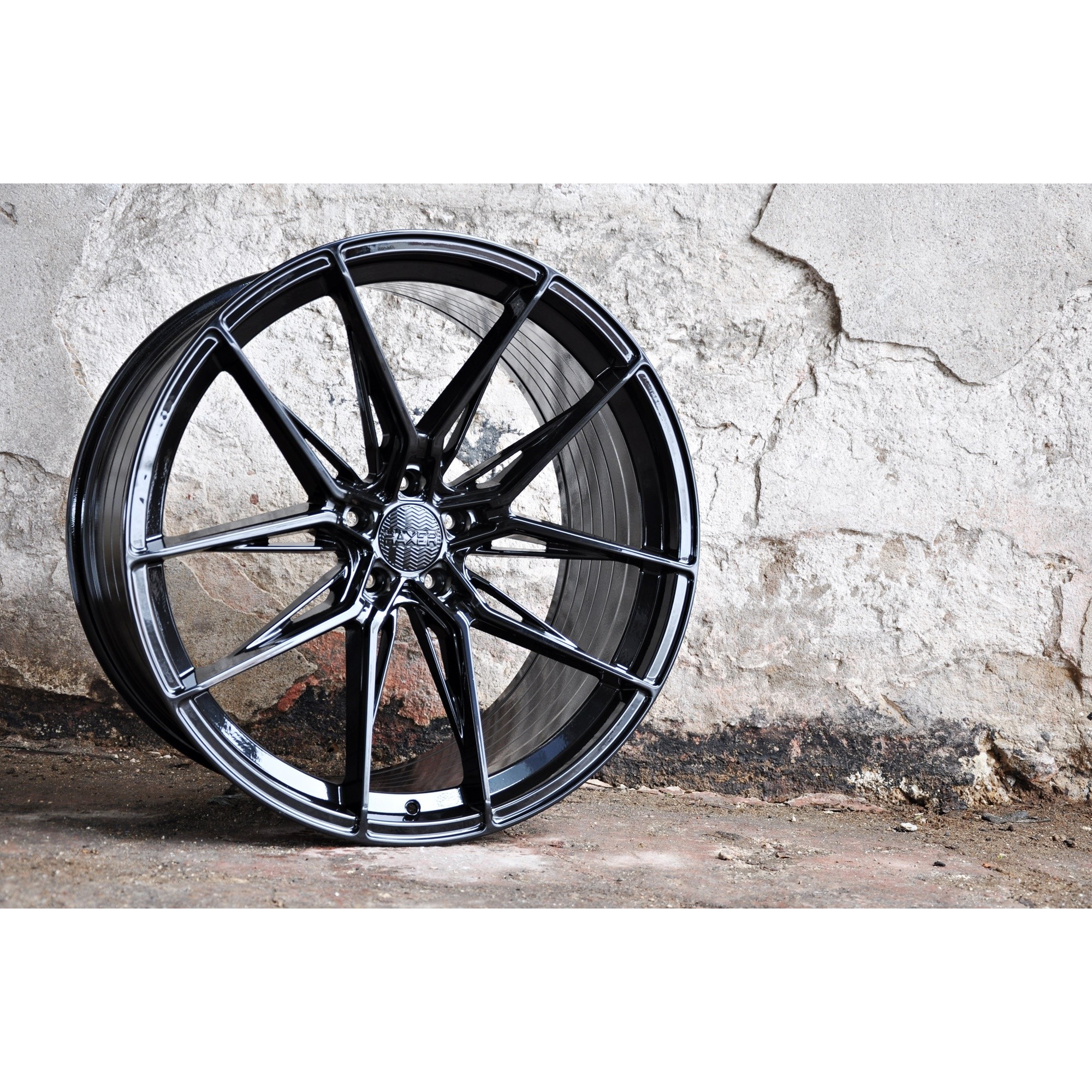 Set 4 jante aliaj Haxer, HX036, 21x9.5 inch, 5x112, ET32, BL