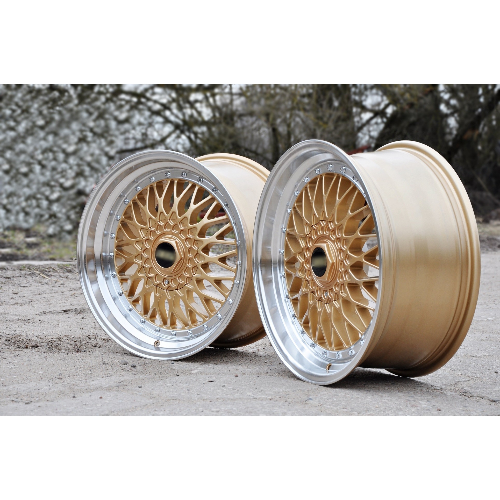 Set 4 jante, PDW, Aliaj, 135/479, 18 x 8 inch, 5 x 120, ET20, Auriu ...