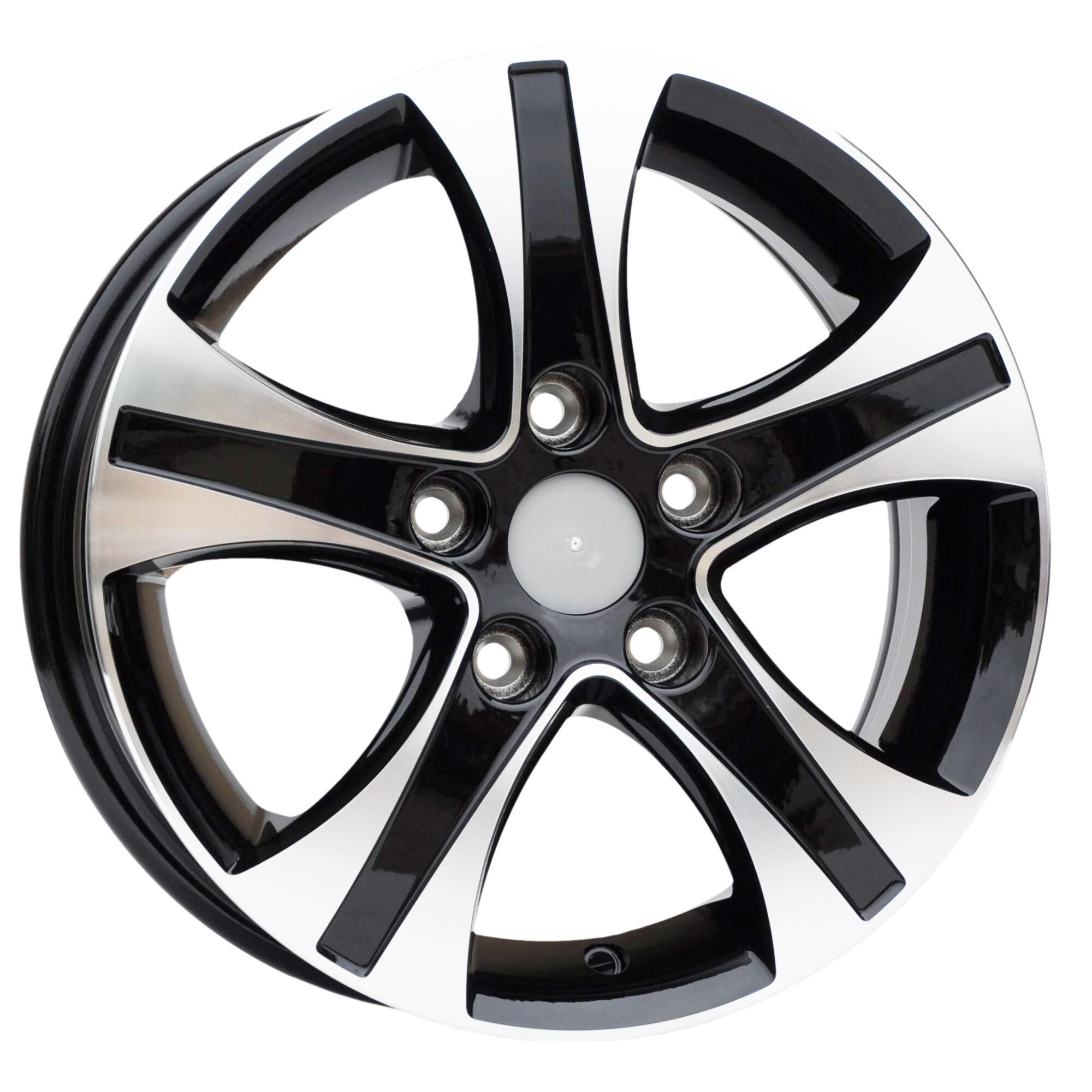 Set 4 jante, PDW, Aliaj, A13, 15 x 6 inch, 5 x 114.3, ET48, Negru