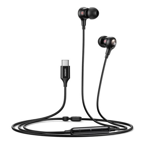 Casti Ugreen intraauriculare butoni, pentru smartphone, microfon pe fir, conectare prin USB Type-C