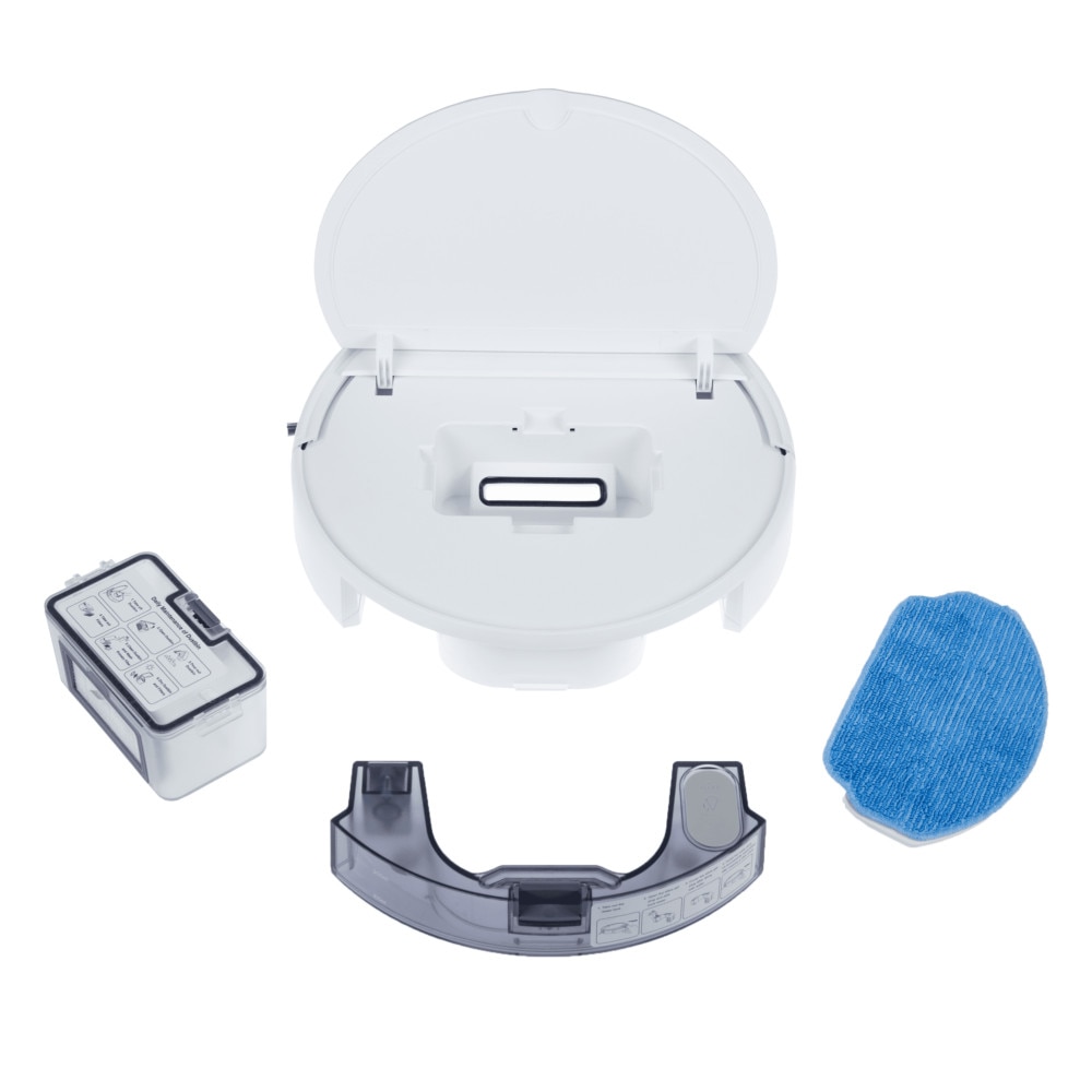 Robot aspirator smart HOME ROBOT RV500, umed-uscat, Wi-Fi, putere 2000 Pa, 200 ml