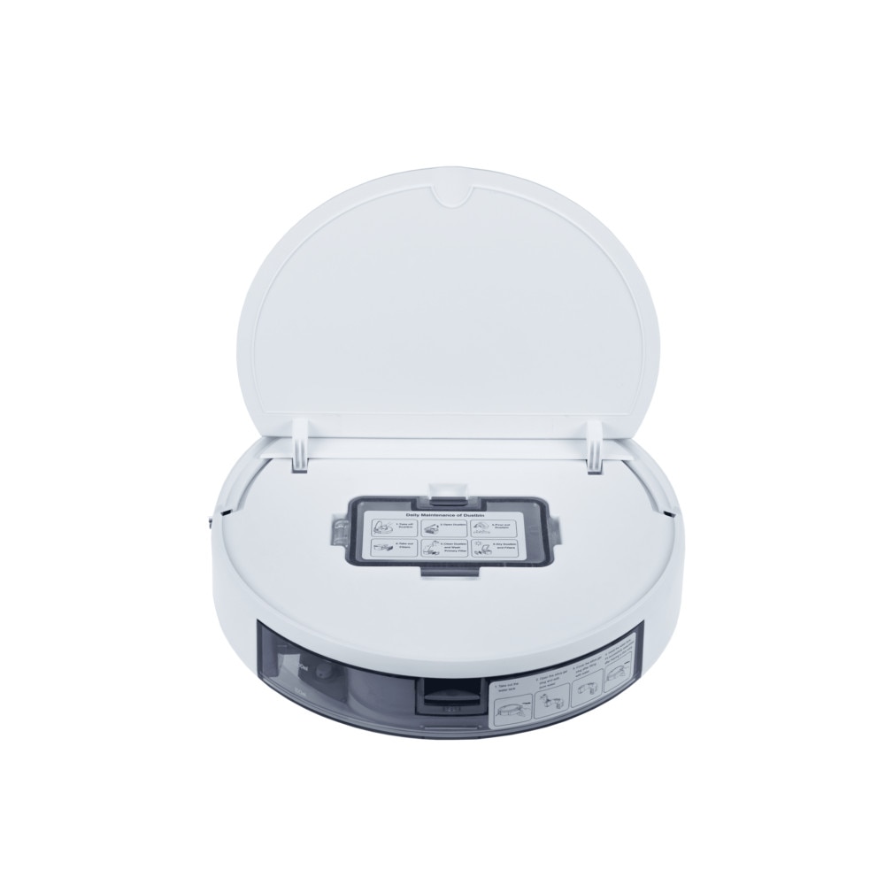 Robot aspirator smart HOME ROBOT RV500, umed-uscat, Wi-Fi, putere 2000 Pa, 200 ml