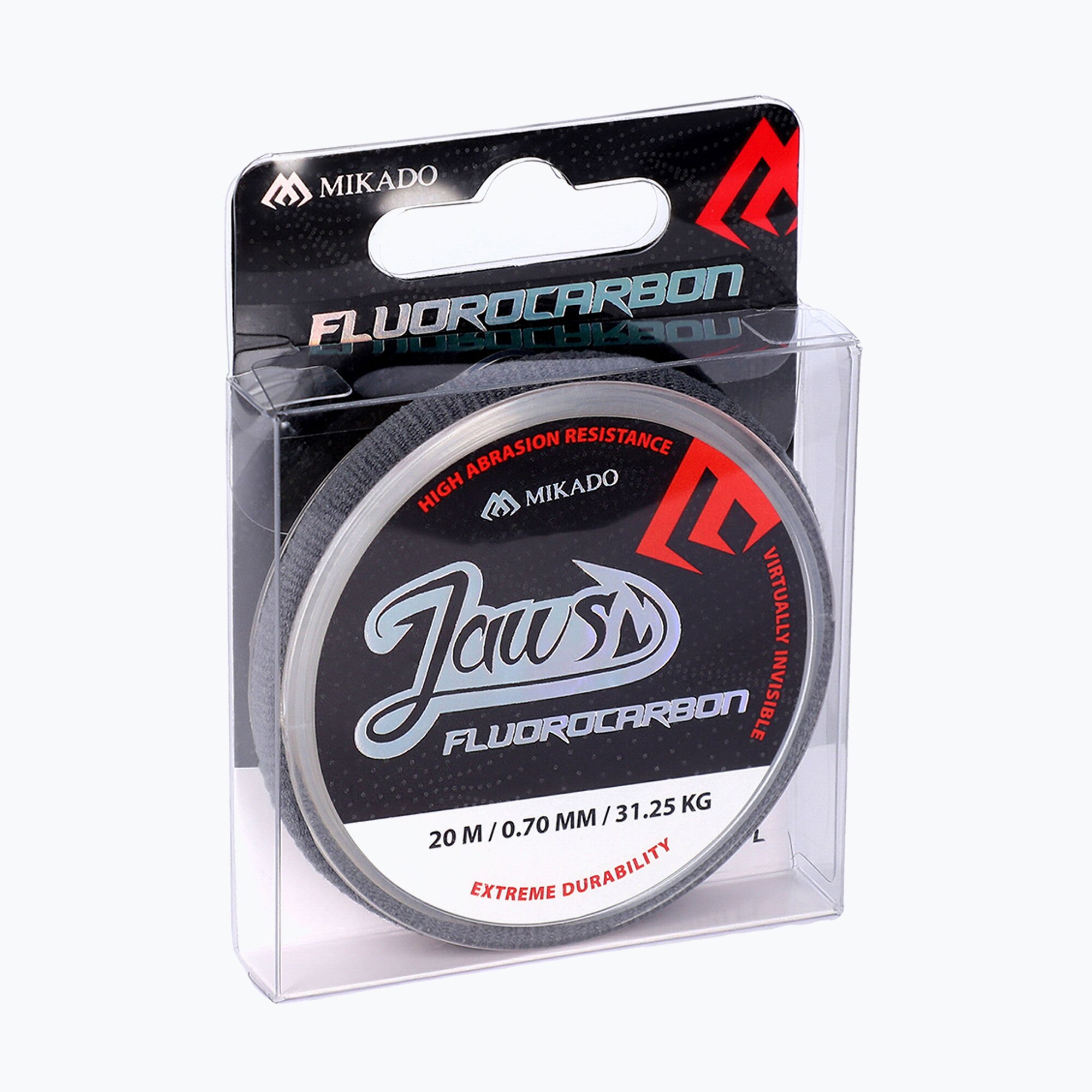 Mikado Jaws Fluorocarbon Coated Monofilament Fishing Line 150m - 0.18mm | 9lb | 150m | TackleBase