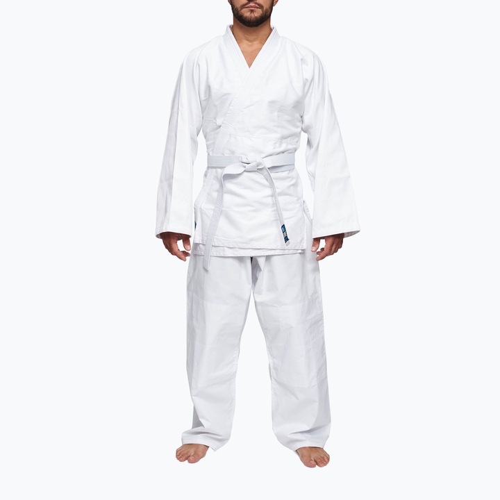 Echipament de judo, Leone, Bumbac, Alb, 150cm