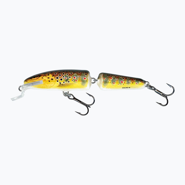 Wobler Salmo Fanatic F7F, 7cm, 5g, brun, tip plutitor