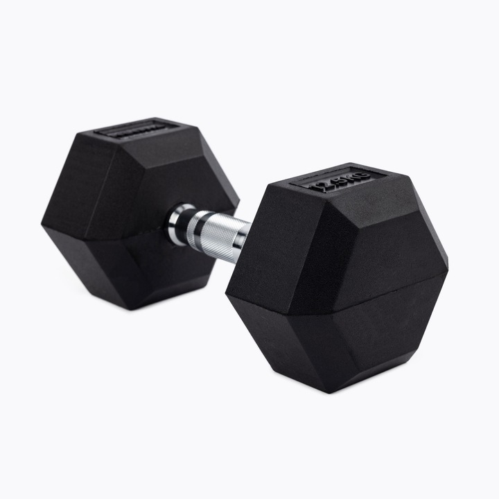 Шестоъгълен дъмбел, THORN FIT, стомана, черен, 17,5 кг