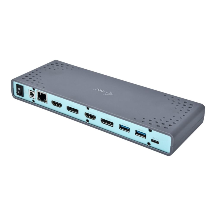 Докинг станция I-tec USB 3.0 / USB-C / Thunderbolt 3 Dual Display, Черен (CADUAL4KDOCKPD)