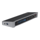 StarTech.com USB3DOCKH2DP dokkoló állomás és port replikátor Vezetékes USB 3.2 Gen 1 (3.1 Gen 1) Type-A Fekete, Ezüst (USB3DOCKH2DP)