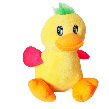 Figurina Ratusca din plus 15 cm - aripioare roz, Radar 98040, 1 buc Figurina Ratusca din plus 15 cm - aripioare roz, Radar 98040, 1 buc