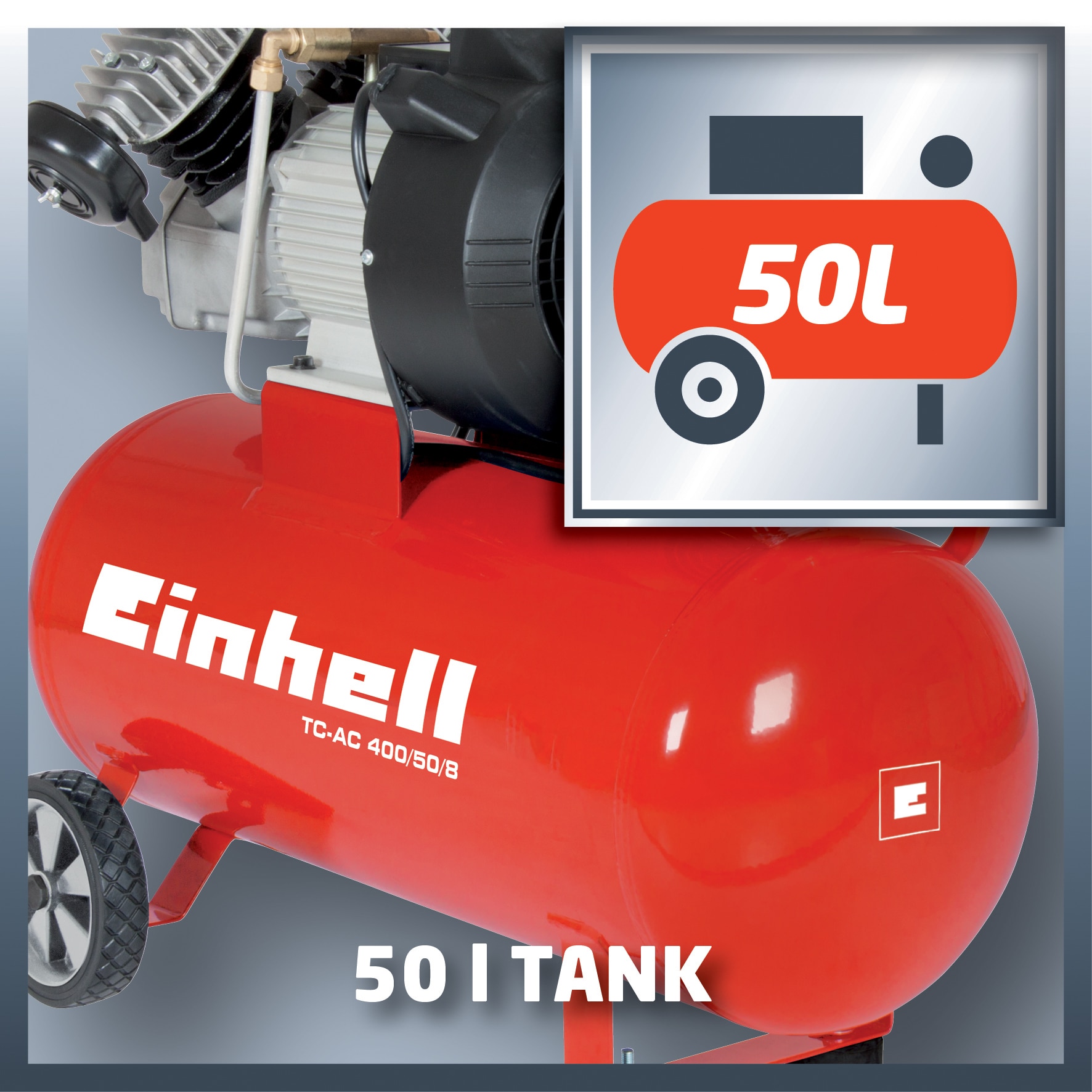 Einhell Olajos 8 400/50/8 50 bar, TC-AC l 2200W, kompresszor,