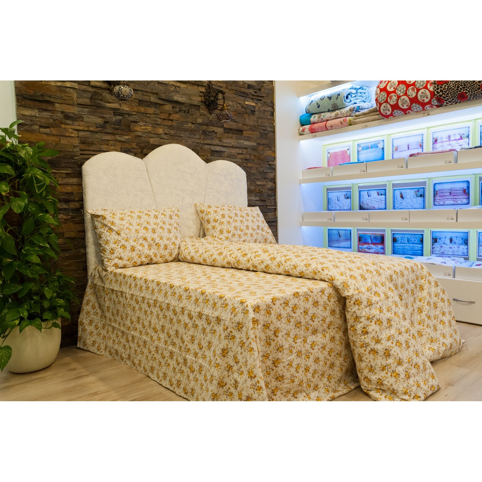 Lenjerie pat, Emanuelle-Home, Bumbac Ranforce, Extra-Large