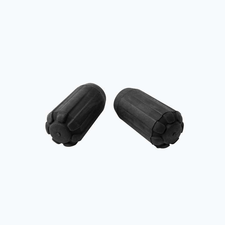 Накрайници за трекинг щеки, Black Diamons, Гумени, 2 броя, Черен