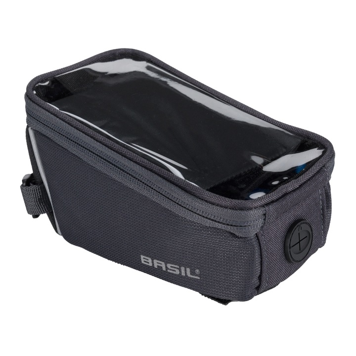 Чанта за велосипед, Basil, 1 л, Черна