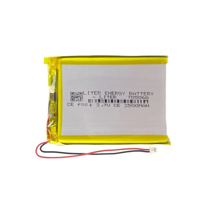 Батерия, 3500mAh, 3.7V, JST щепсел, 705068