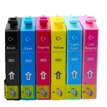 Set 6 Cartuse Epson T0801/2/3/4/5/6,Stylus Photo P50 ,PX 730WD ,PX 830FWD ,RX 585 ,RX 685 , Stylus Photo RX 560 , Stylus Photo RX 595 , Stylus Photo R360 ,R265 , PX 700W , PX 800FW , P50 , PX 710W , PX 660 , PX 720WD , PX 820FWD , R285 ,PX 650 ,PX 810FW Set 6 Cartuse Epson T0801/2/3/4/5/6,Stylus Photo P50 ,PX 730WD ,PX 830FWD ,RX 585 ,RX 685 , Stylus Photo RX 560 , Stylus Photo RX 595 , Stylus Photo R360 ,R265 , PX 700W , PX 800FW , P50 , PX 710W , PX 660 , PX 720WD , PX 820FWD , R285 ,PX 650 ,PX 810FW