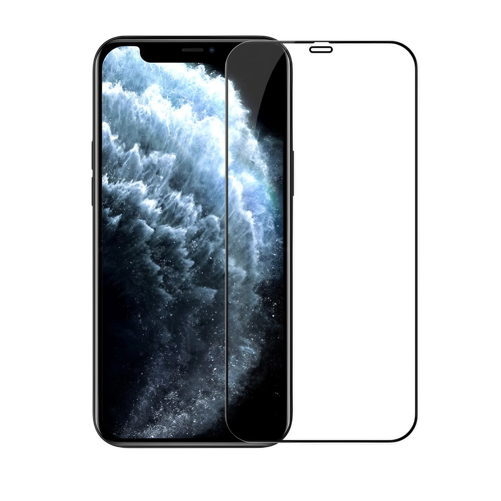 Folie Sticla securizata, Flippy, compatibila cu Xiaomi Redmi Note 12 Pro 5G, Full Glue, cu margini negre