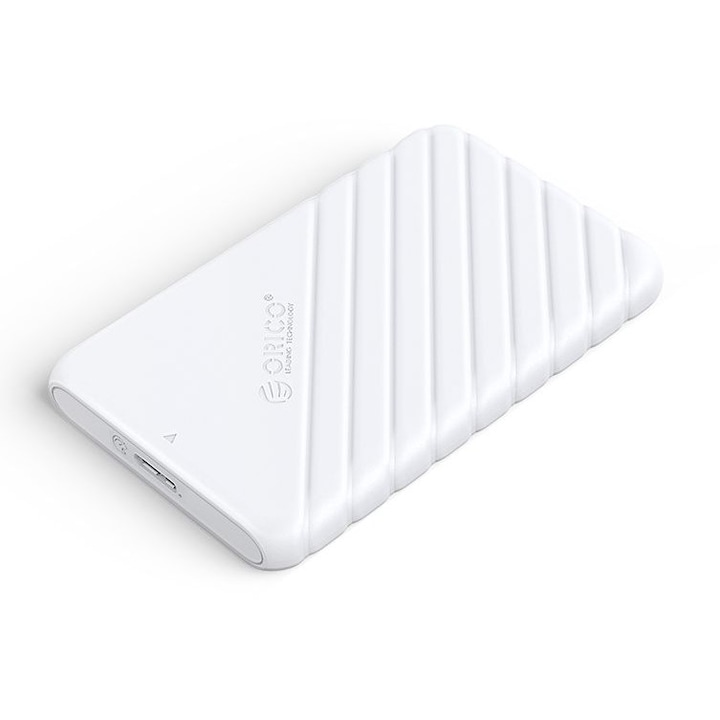 Кутия за диск ORICO 25PW1-U3, SATA 3, бял