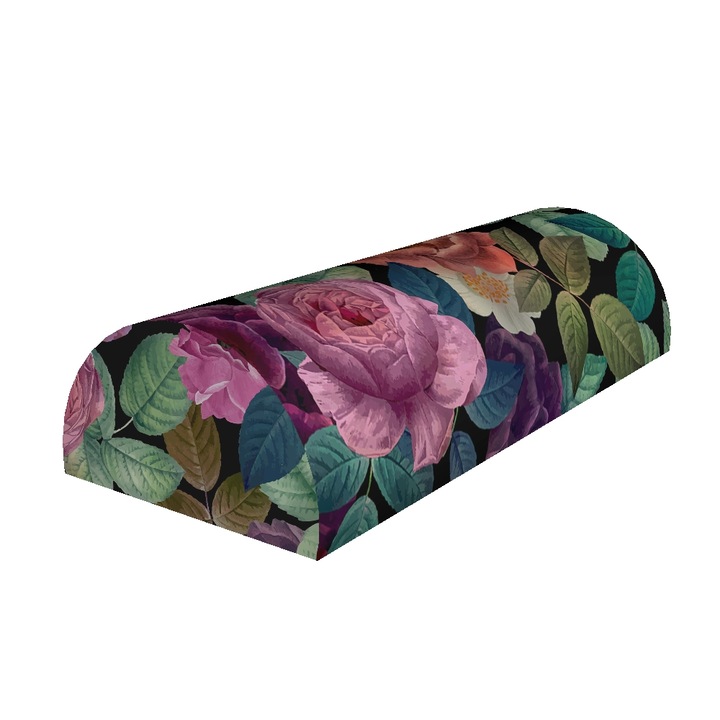 Dekoratív párna, Bertoni, ortopéd, memóriahabbal, Multicolor, 10x40 cm, Enigma