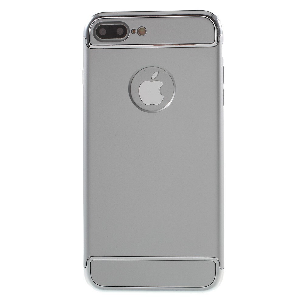 Husa iPhone 7 Plus, Culoare Silver, Protectie Telefon, Plastic Dur