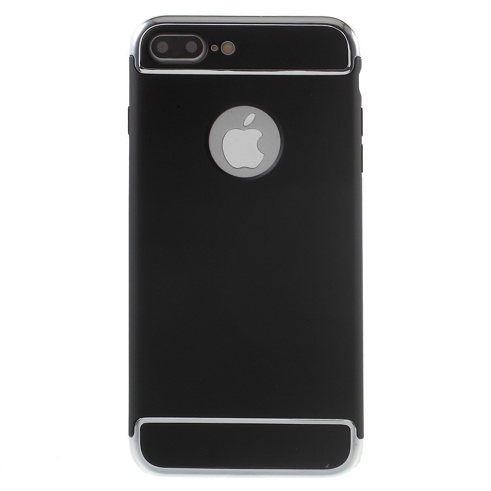 Husa iPhone 7 Plus, Protectie Plastic Dur, Culoare Neagra