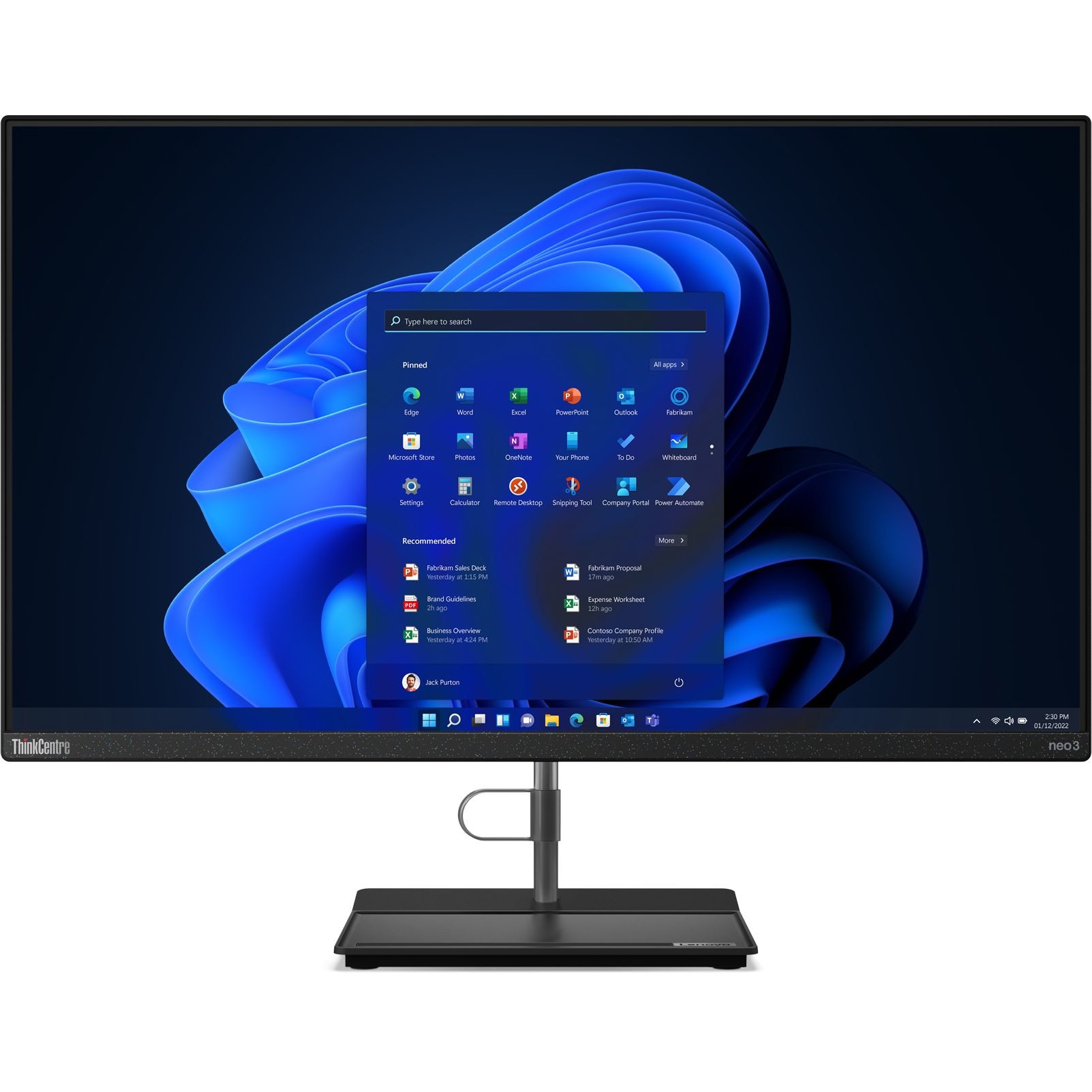 Desktop PC, Lenovo, ThinkCentre neo 30a All-in-One, Procesor Intel Core ...