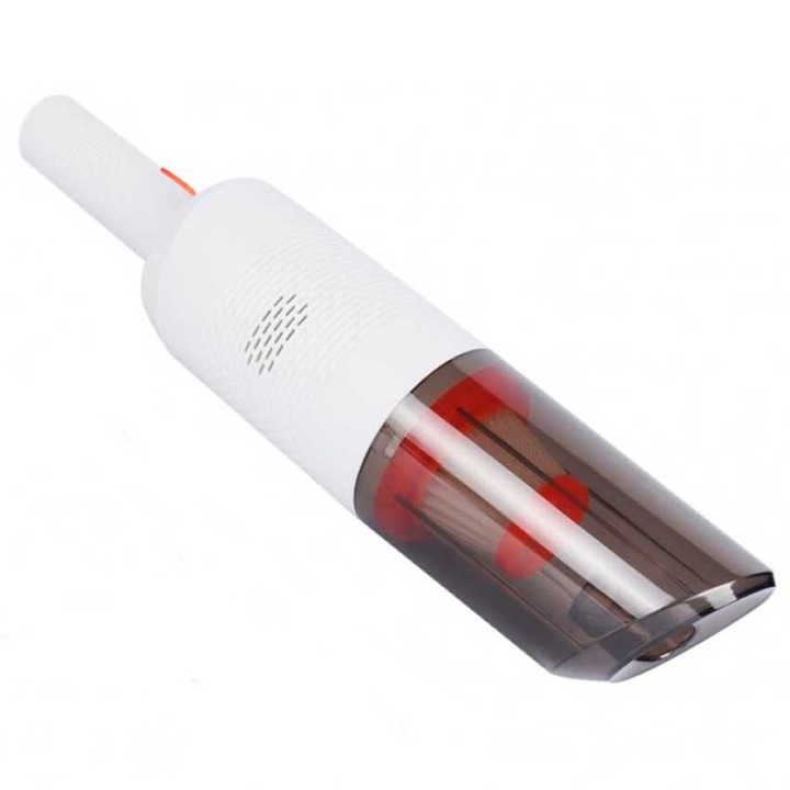 Преносима прахосмукачка AK Market за кола, 12V, 120W, Бял