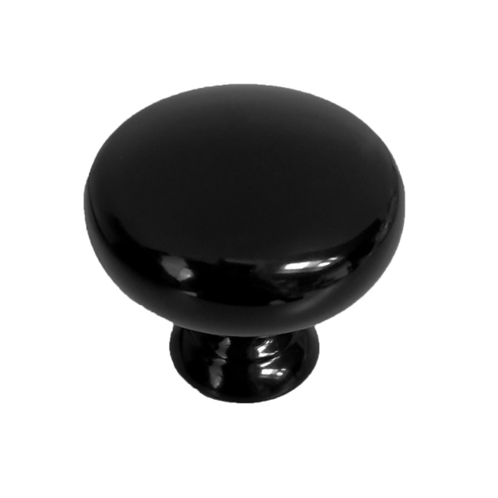 Buton de mobila TORONTO A-823, negru lucios