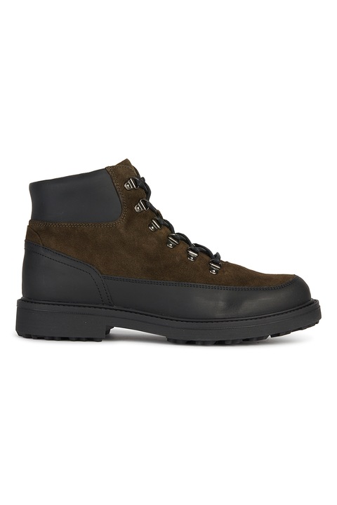 Geox, Ghete de piele si piele intoarsa, Maro, 42