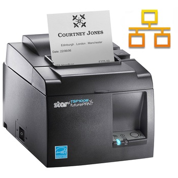 Imprimanta termica STAR TSP143IIIL, LAN, neagra Imprimanta termica STAR TSP143IIIL, LAN, neagra