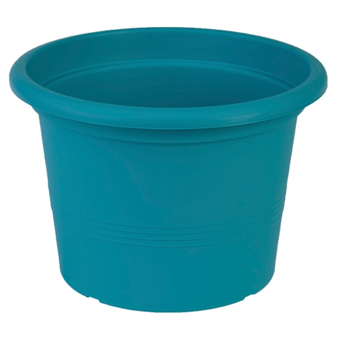 Edény Hydrostab Ella Campanula 40, 40x28cm, külső és belső, türkiz