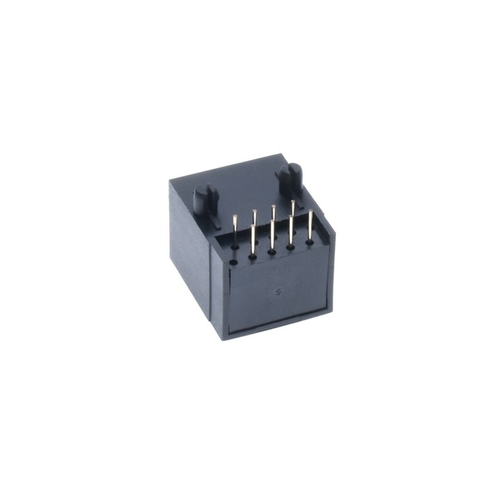 Женски мрежов конектор, RJ45 56, 10P10C, 10 пина, за PCB