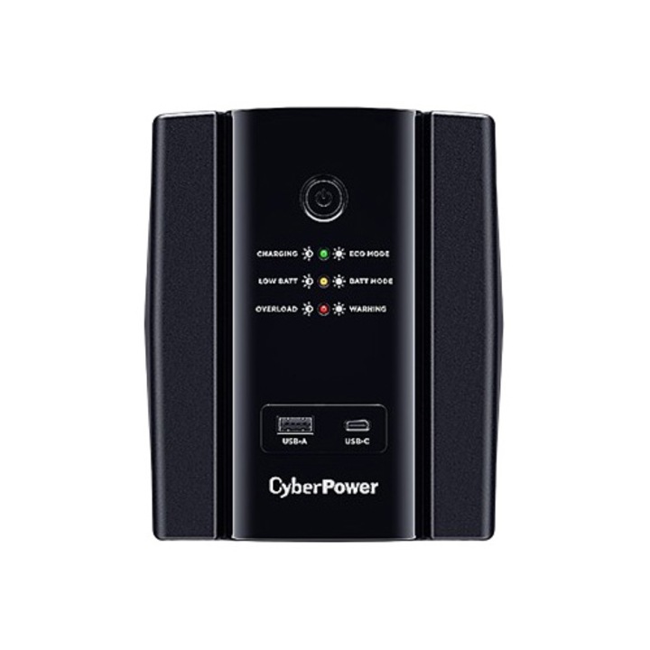UPS CyberPower Line-interactive UT2200EG, 2200VA/1320W, 4 Prize Schuko, AVR, GreenPower UPS™ Bypass Technology