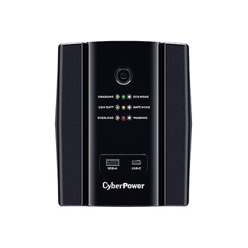 UPS CyberPower Line-interactive UT1500EG, 1500VA/900W, 4 Prize Schuko, AVR, GreenPower UPS Bypass Technology