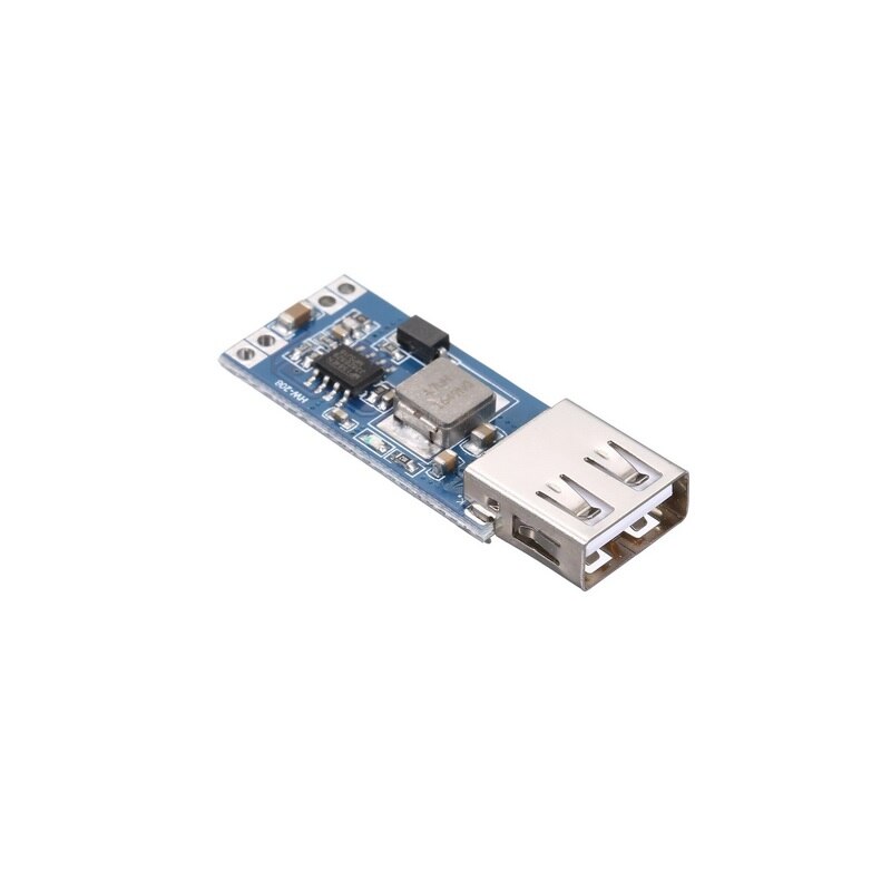 Modul Usb Dc Modul USB coborare tensiune (Step down) DC-DC, 7.5V-28V la 5V/3A - eMAG.ro