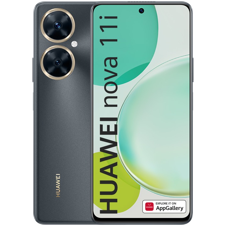 Смартфон Huawei nova 11i, 128GB, 8GB RAM, 4G, Starry Black