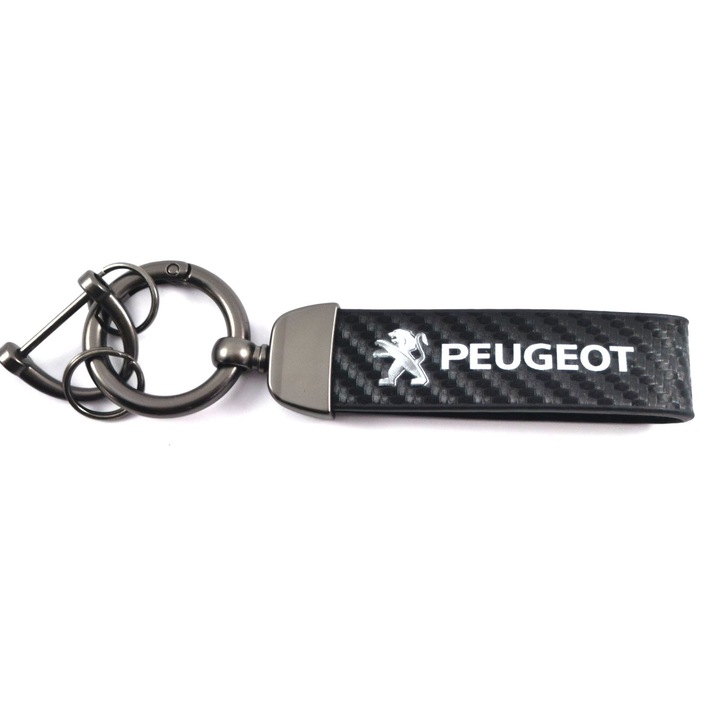 Ключодържател, За Peugeot, Кожен