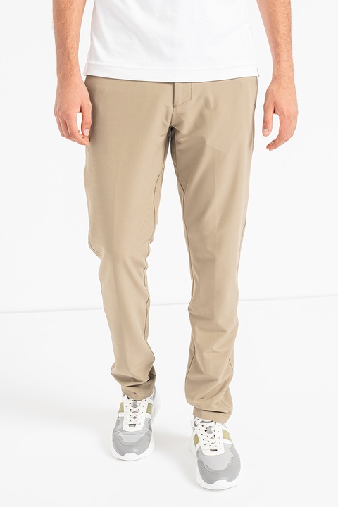 BOSS, Панталон чино по тялото, Бежов, L