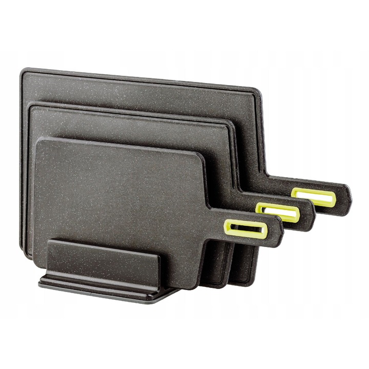 Set 3 tocatoare, pentru taierea, zdrobirea, prepararea alimentelor, seria Vegana, Practic