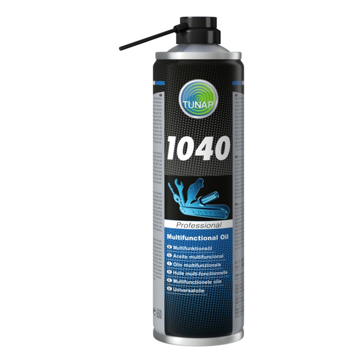 Spray ulei degripant / multifunctional TUNAP 1040 Profesional 500 ml