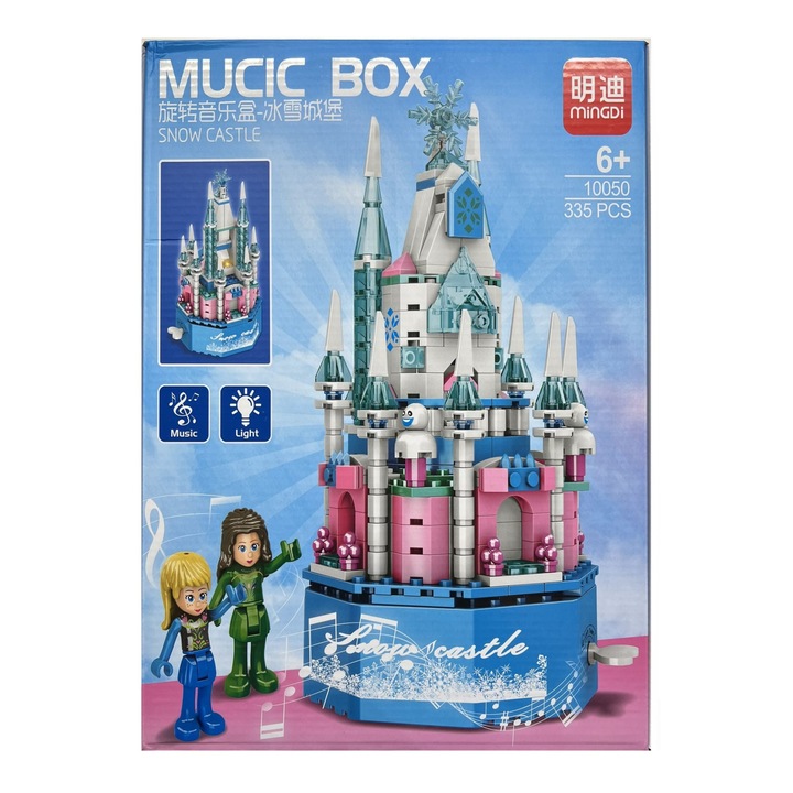 Mingdi építőkészlet, Hókastély, 6+, 335 darabos